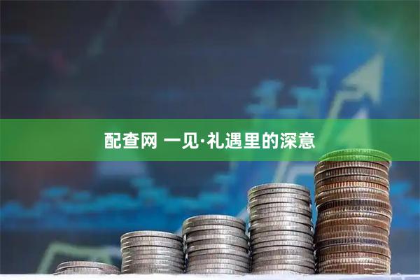 配查网 一见·礼遇里的深意